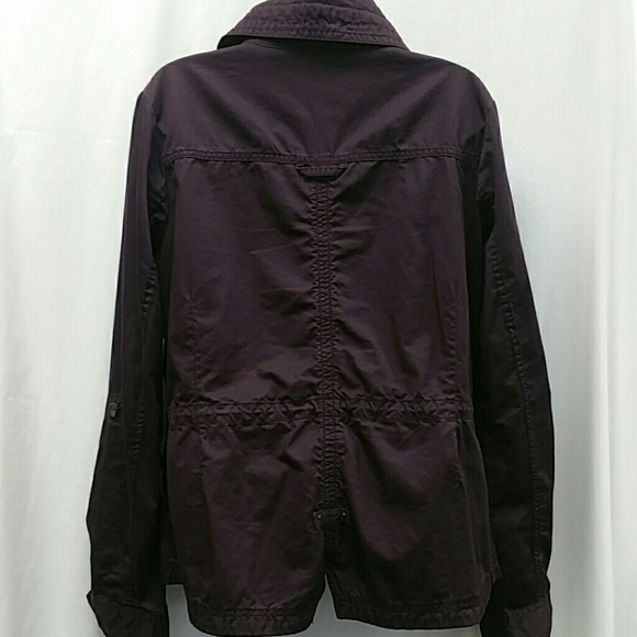 Plum Purple Lightweight Jacket Size Medium - Picture 4 of 8